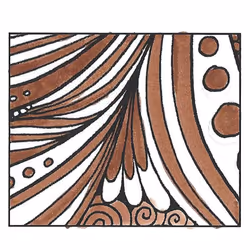 Tombow 56612 Dual Brush Pen Art Marker  947 - Burnt Sienna  1-Pack. Blendable  Brush and Fine Tip Marker