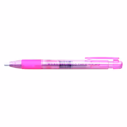 Tombow 57337 MONO Knock Eraser  Pink. Easy to Use Pen-Style Eraser with Rubber Grip