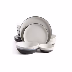 Gibson 107223.16 Elite Rhinebeck Dinnerware Bowl - 16 Piece