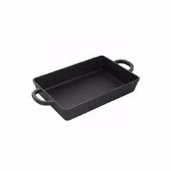 Crock Pot 112010.01 13 in. Artisan Preseasoned Cast Iron Lasagna Pan