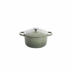 crock-Pot Artisan Round Enameled cast Iron Dutch Oven 3-Quart Pistachio green