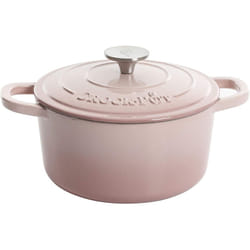 Crock-Pot Artisan Round Enameled Cast Iron Dutch Oven  5-Quart  Blush Pink