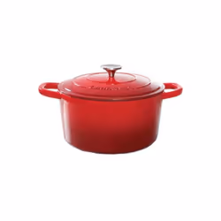 Gibson 69141.02 5 qt CrockPot Dutch Oven, Red