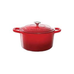 Gibson 69141.02 5 qt CrockPot Dutch Oven, Red