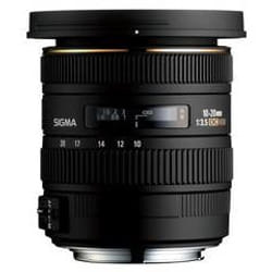 Sigma 10-20mm f/3.5 EX DC HSM MILC Ultra-wide lens Black