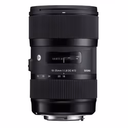 Sigma 18-35mm F1.8 DC HSM, Standard lens, 17/12, 18 - 35 mm