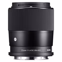 Sigma 23mm F1.4 DC DN | Contemporary, Fujifilm X MILC Wide lens Black - Additional view 2
