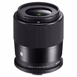 Sigma 23mm F1.4 DC DN | Contemporary, Fujifilm X MILC Wide lens Black - Additional view 3