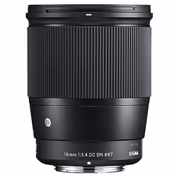 Sigma 16mm F1.4 DC DN | C MILC Wide lens Black - Additional view 2
