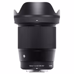 Sigma 16mm F1.4 DC DN | C MILC Wide lens Black - Additional view 3