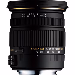 Sigma 17-50mm F2.8 EX DC OS HSM, Standard zoom lens, 17/13, 17 - 50 mm, Auto focus