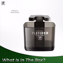 Platinum Rinse Stand - Ultimate Cleaning Solution for Pitbull & Butterfly Shavers