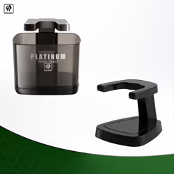 Platinum Rinse Stand - Ultimate Cleaning Solution for Pitbull & Butterfly Shavers