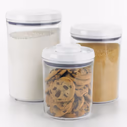OXO Good Grips 3Piece Airtight POP Round Canister Set