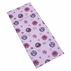 Disney Raya & The Last Dragon Mythic Pop with Ongis Lavender  Purple  & Magenta Flowers Preschool Nap Pad Sheet  Lavender  Pu ...