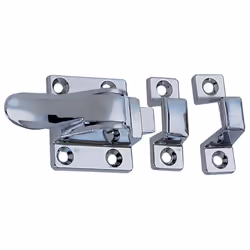 Perko 1102DP1CHR Chrome-Plated Cupboard Catch - 1-1/2 x 1-7/8