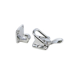 Perko 1113DP0CHR Chrome-Plated Right Angle Mounting Hold-Down Clamp - 2.5"" x 1.5""