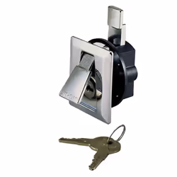 Perko 0921DP0CHR Flush Lock & Latch with 2 Keys Chrome