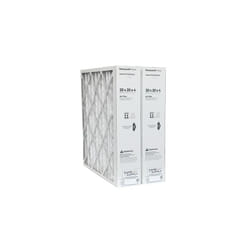 Honeywell FC100A1011-20"""" x 20"""" x 4"""" Pleated Air Filter  MERV 11 Bundle with Same Day Supply Filter Change Reminder (2)