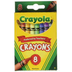 Crayola Crayons 8 in a Box (Pack of 12) 96 Crayons Total