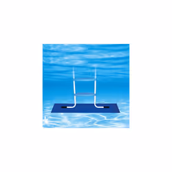 Poolmaster 32185 Swimming Pool Ladder Pad, 9 x 36 x 0.625 Inches, Blue