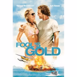 Warner Home Video Fool's Gold, Blu-ray, Blu-ray, English, Action, Adventure, Comedy, Romance, 2D, Matthew McConaughey, Ewen B ...