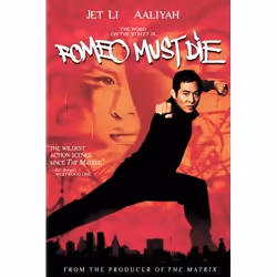 Warner Home Video Romeo Must Die, DVD, DVD, English, Action, Adventure, 2D, Jet Li, Isaiah Washington, Russell Wong, Aaliyah, ...