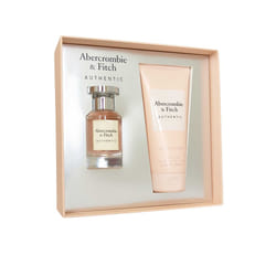Abercrombie & Fitch Authentic Woman / Femme Eau de Parfum Spray 50ml Body Lotion 200ml