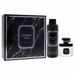 Guess Uomo by Guess for Men - 2 Pc Gift Set 1.7oz EDT Spray, 6oz Deodorizing Body Spray