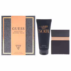 Guess Seductive Homme Noir by Guess for Men - 2 Pc Gift Set 1.7oz EDT Spray  3.4oz Shower Gel