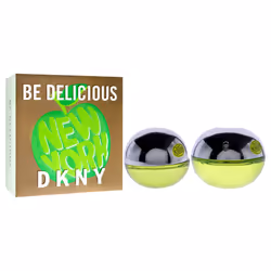 DKNY Be Delicious by Donna Karan for Women - 2 Pc Gift Set 3.4oz EDP Spray, 1oz EDP Spray