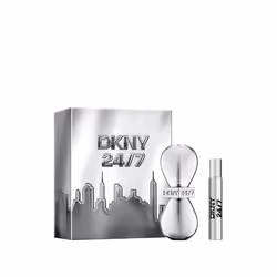 DKNY 24/7 Eau de Parfum 2 Piece Gift Set For Women - Perfume Spray 1.7 Fl. Oz. & Travel Spray 0.5 Fl. Oz.