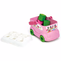 Clementoni 14933 Baby Minnie Shape Sorter Bus, Multicolour