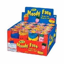 Toysmith Moody Face, Stress ball, 5 yr(s), Assorted colours, 32 pc(s)
