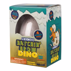 Toysmith Ginormous Hatchin 'Grow Dino, Water growing egg, Development, 5 yr(s), Assorted colours