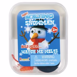 Toysmith Melting Snowman, Black, Brown, Red, White, Child, 76.2 mm, 1 pc(s)