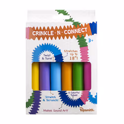 Toysmith Crinkle N Connect (12 pc/pack), 3 yr(s), Multicolour, 12 pc(s)