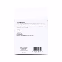 JOHNNY B. Professional Barber Neck Duster with Soft  Long Bristles  Blue