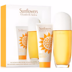 Elizabeth Arden Sunflowers Gift Set 100ml EDT Spray + 100ml Body Lotion