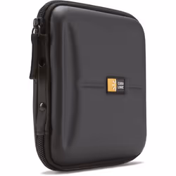 Case Logic 24 Capacity Heavy Duty CD Wallet, Wallet case, 24 discs, Black, Ethylene-vinyl acetate (EVA) foam, Scratch resista ...