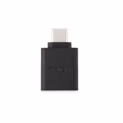 Kensington CA1010 USB-C to USB-A M/F Adapter, USB-C, USB-A, Black