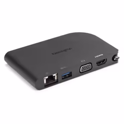 Kensington SD1500 USB-C 5Gbps Mobile Docking Station - 4K HDMI or HD VGA - Windows/Chrome/macOS, Wired, USB 3.2 Gen 1 (3.1 Ge ...