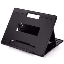 Kensington SmartFit® Easy Riser™ Go Adjustable Ergonomic Riser for up to 17” Laptops – Black, Laptop stand, Black, 43.2 cm (1 ...