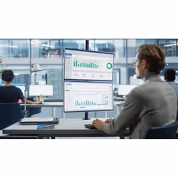 Kensington Vertical Stacking Dual Monitor Arm - Additional view 8
