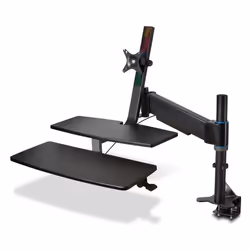 Kensington SmartFit® Sit/Stand Workstation, Black, 10 kg, 17.8 kg