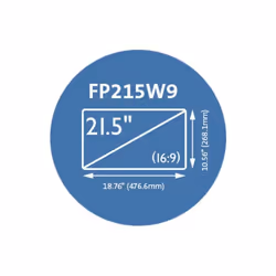 Kensington FP215W9 Privacy Screen for 21.5” Widescreen Monitors (16:9)