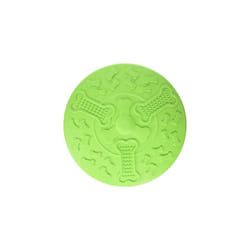 Rosewood Cyber Rubber Flying Saucer Dog Frisbee, Large