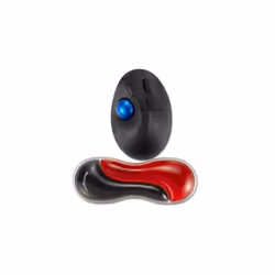 Kensington Slim Duo Gel Mouse/Trackball Wrist Rest -Red - Additional view 3