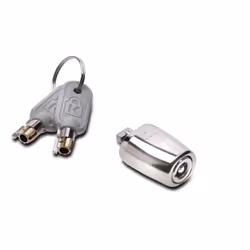 Kensington MicroSaver 2.0 Lock - Chassis, Key, Grey, Stainless steel