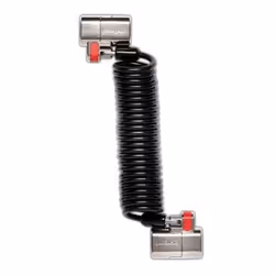 Kensington ClickSafe® Point 2 Point Keyed Lock, Black